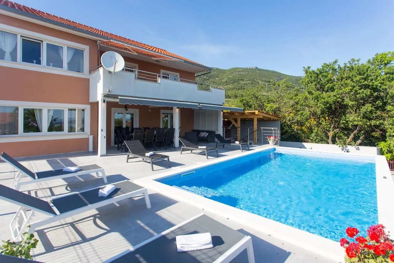 Luxury Apartment With Heated Pool&Sea And Mountain View 0*, Kaštela Kroatien