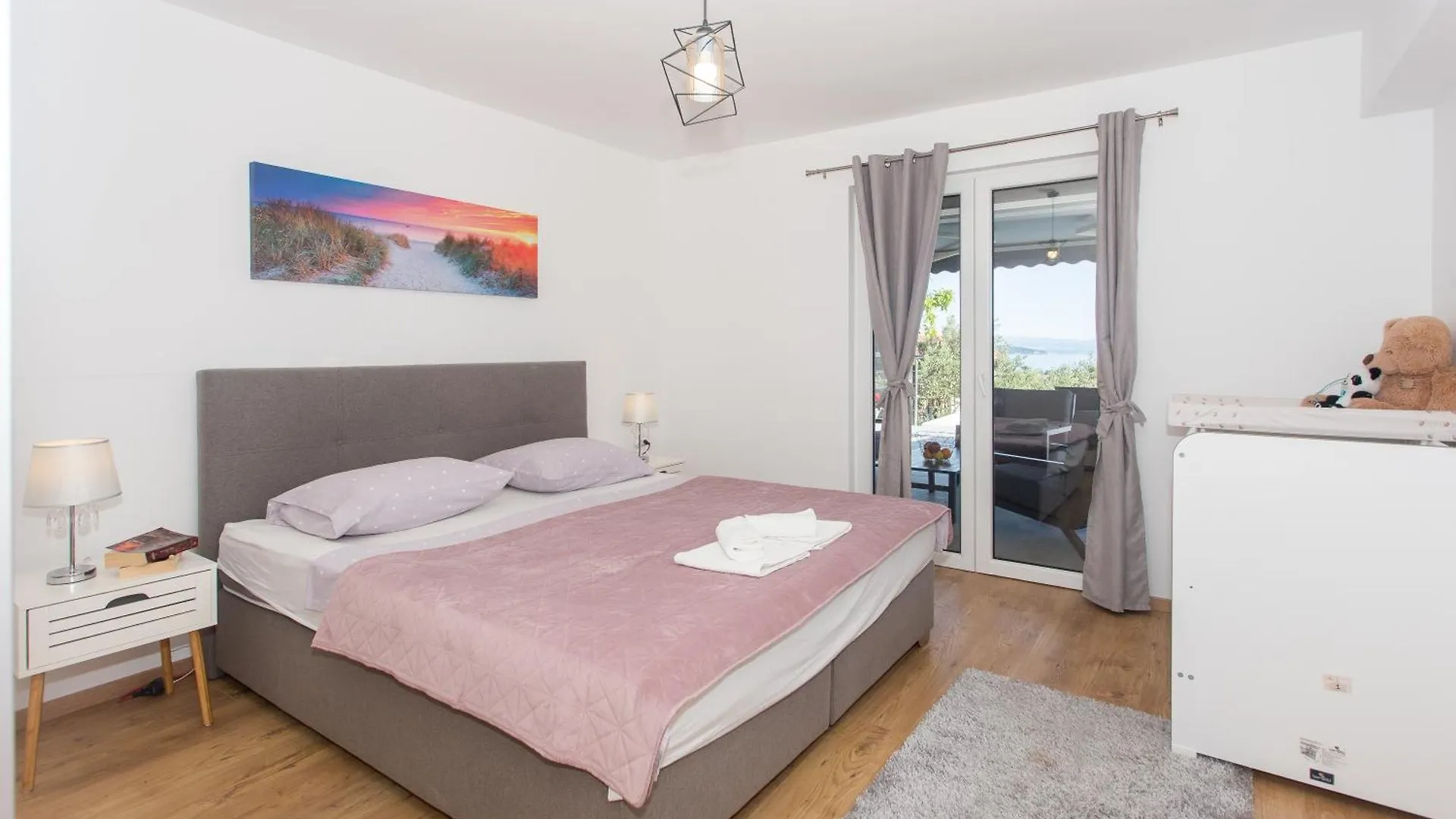 Luxury Apartment With Heated Pool&Sea And Mountain View 0*, Kaštela Kroatien